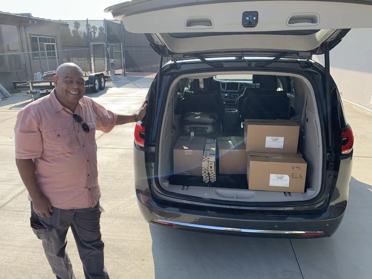 Bible shipment being prepared